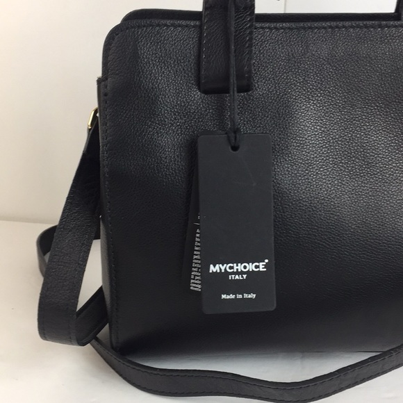 MyChoice Italy made in Italy leather satchel Bag - Picture 3 of 8